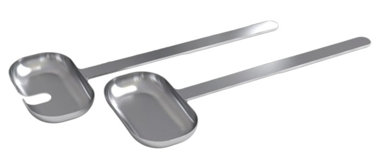 Orrefors Jernverk Salatbestikk i rustfritt stål