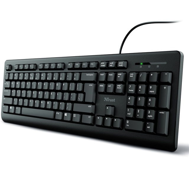 Trust Primo Keyboard Nordic layo
