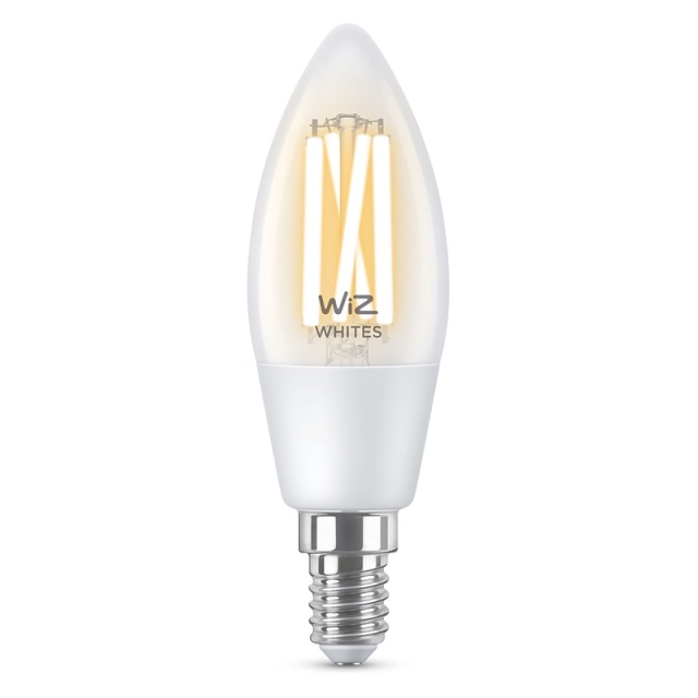 WiZ WiFi Smart LED E14 Crown 40W Filament varm-kald
