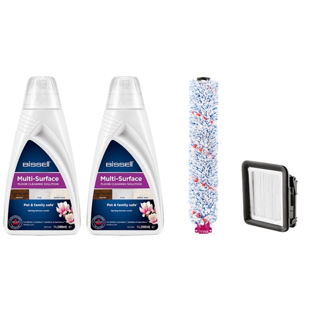 Bissell MultiSurface Cleaning Pack 2x 1789L + Brushroll + Filter