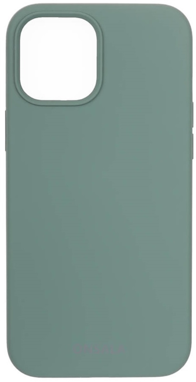 Onsala Mobildeksel Silikon Pine Green - iPhone 12/12 Pro