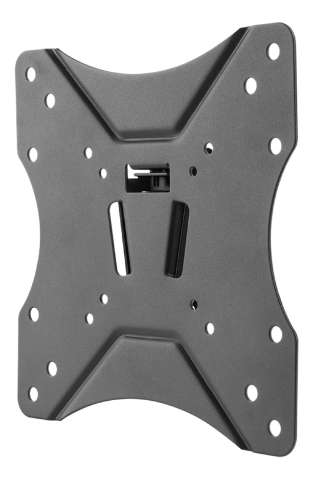 DELTACO Kontor, vippevegg, 23"-42", 25 kg, 75x75-200x200