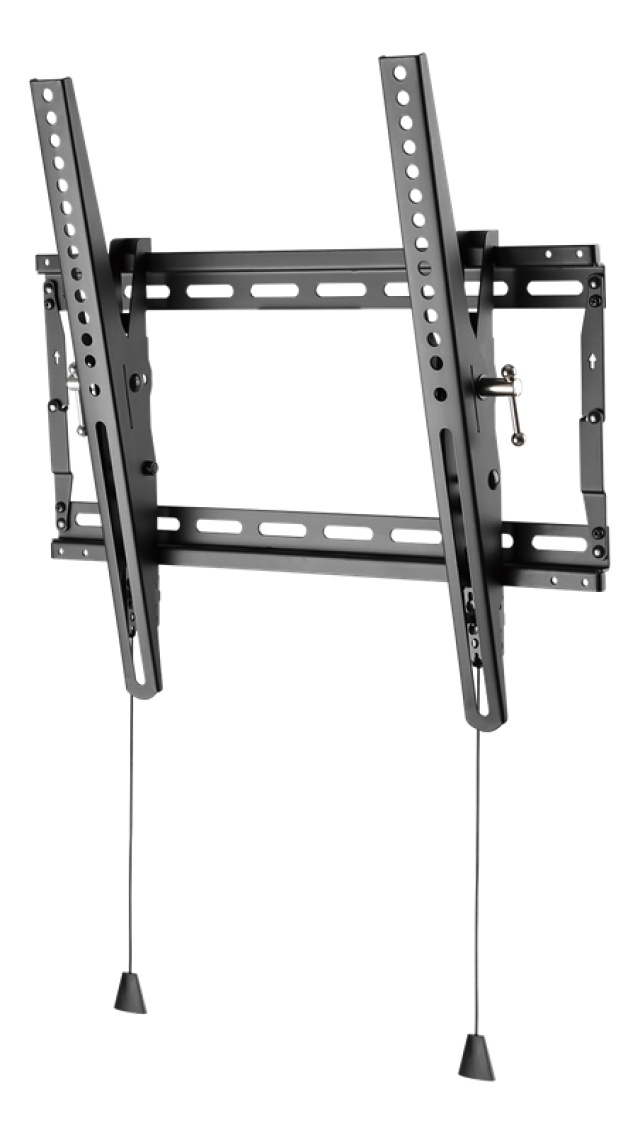 DELTACO Office, kraftig sammenleggbart veggfeste, 32"-70", 70 kg, 75x75-400x400