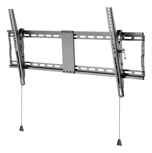 DELTACO Office, kraftig vippbart veggfeste, 43"-90", 70 kg, 200x200-800x4