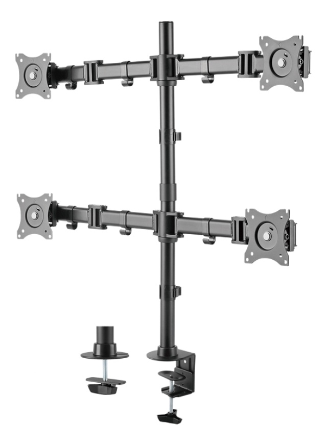 DELTACO Office, Multi desk, 13"-27", 8 kg, 75x75-100x100