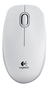 Logitech 1000 DPI, optisk, USB, 3 knapper