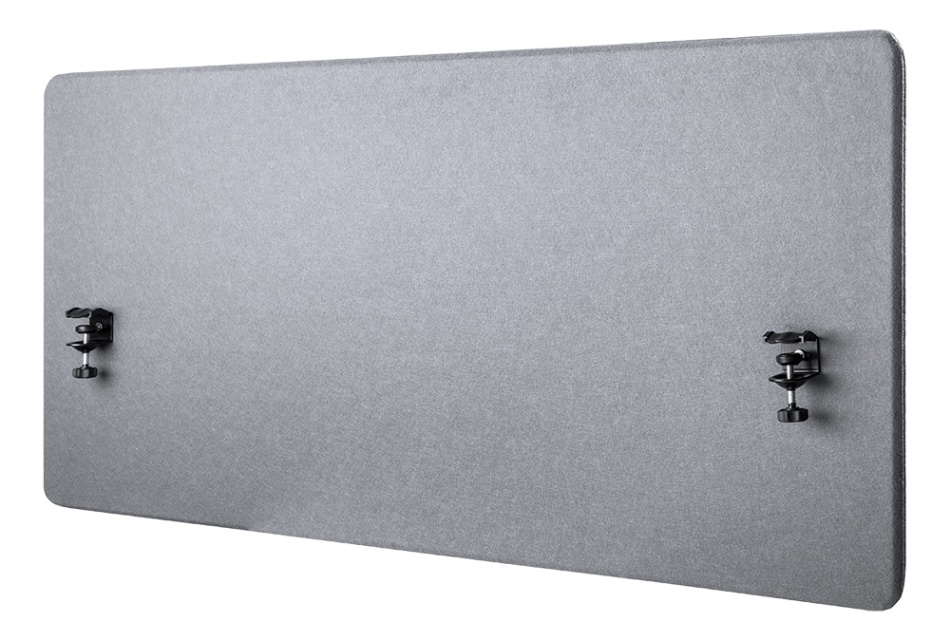 DELTACO Office, 1200(W)x600(H)mm Acoustic Desktop Privacy Panel