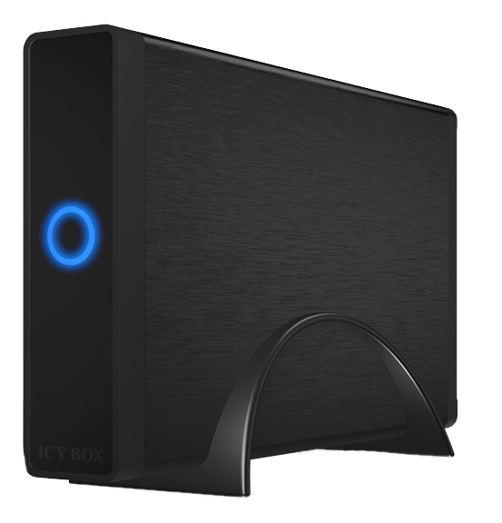 Eksternt kabinett for 3,5" SATA-harddisker med USB 3.0-grensesnitt