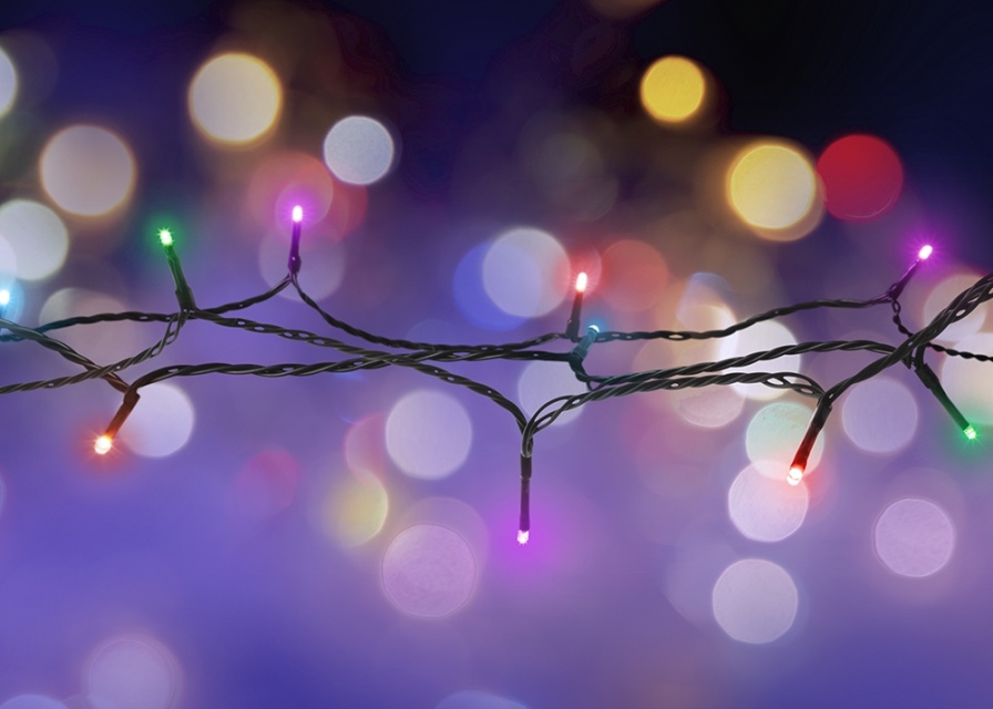 DELTACO SMART HOME WiFi-lyskjede, 5m, 40 led, adapter, IP44, RGB