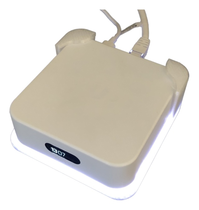 Winther Amplifi Instant veggmontering i 3D-trykt gjennomsiktig plast