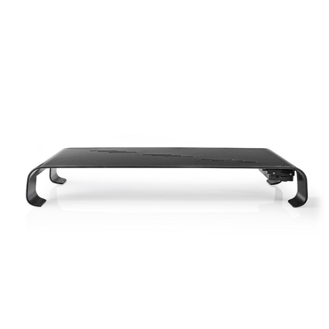 Nedis Monitor Stand | Ergonomisk: Yes | Maksimal bæreevne: 18 kg | Universal | USB-hub | Justerbar høyde: Nei