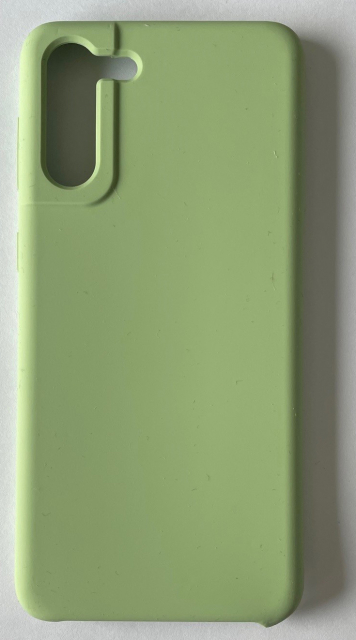 Grønn med silikon - Samsung Galaxy S21 Plus