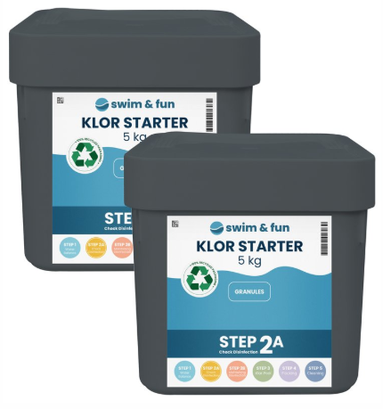 Swim & Fun Klor Starter Fast Dissolving Granules, 10 kg