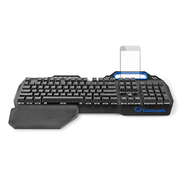 Nedis Wired Gaming Keyboard | USB | Mekaniske Nøkler | RGB | US International | USA Layout | USB-Strøm | Strømkabel lengde: 1.70 m | Gaming