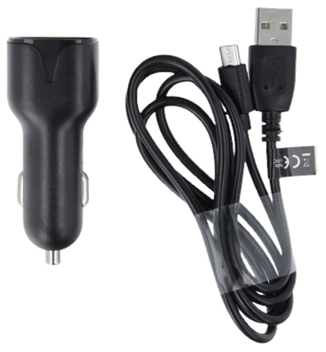 Maxlife MXCC-01 USB-billader 1x USB 2,1A + microUSB-kabel