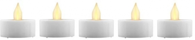 DAY Batteridrevne LED-lys med realistisk flamme, 24 stk