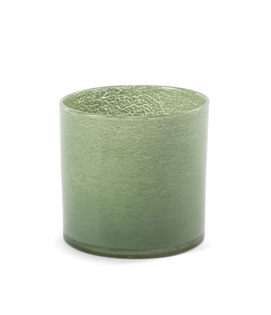 Orrefors Jernverk Glasslykt 15x15, Mørkegrønn