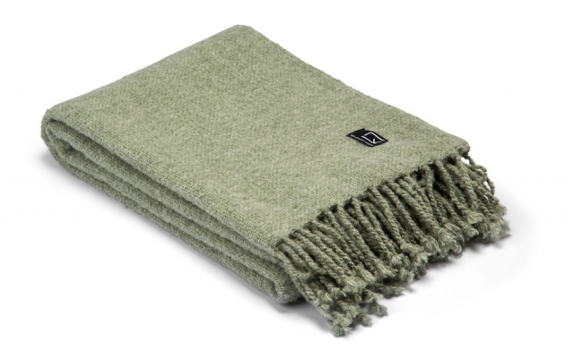 Kosta Linneväfveri Plaid Sjövallen, Grønn