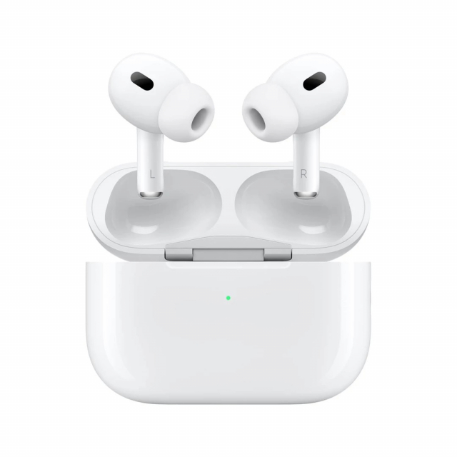 Apple AirPods Pro (2. generasjon) MTJV3ZM/A med MagSafe-etui (USB-C)