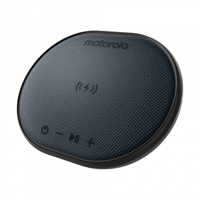 Motorola Sonic Sub 500 høyttaler, lader og mikrofon, svart