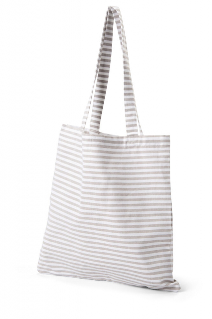 Lord Nelson Victory Medbo stoffveske, Lysegrå, 41x38 cm