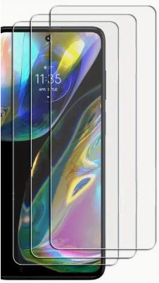 3-pakning skjermbeskytter herdet glass 2,5D for Motorola Moto G13/G23/G53/G73/Honor 30s