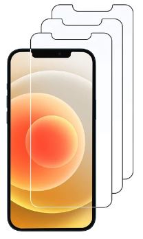 3-pakning med skjermbeskyttelse i herdet glass til iPhone 12/12 Pro