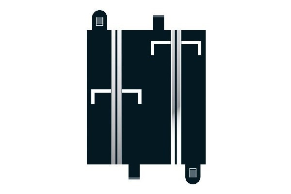 Scalextric 2stk Startgitter 1/2 rett