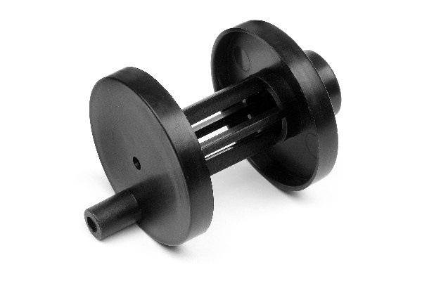 Luftfilterdeksel svart