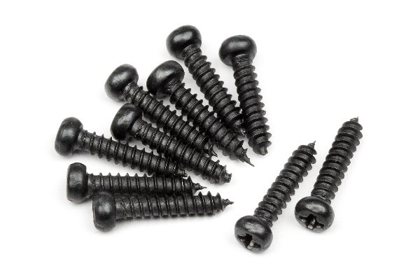 Tp. Knapphodeskrue M2.6*12Mm (10 stk.)
