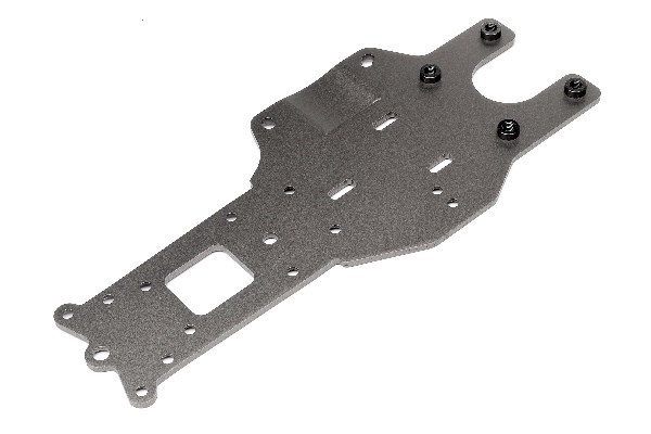 Chassisplate bak (Gunmetal)