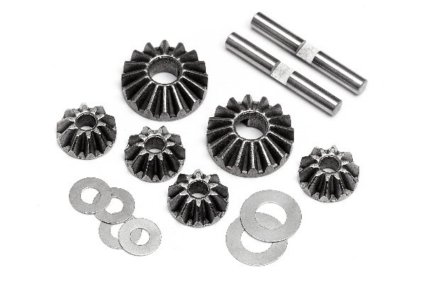 Gear Diff konisk girsett 10T/16T