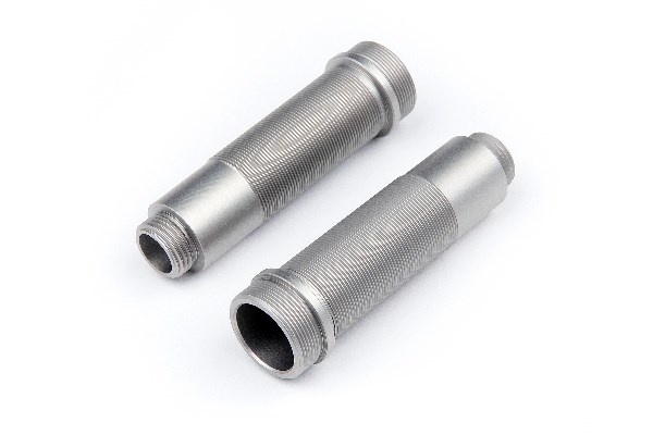 Støtdempersett i aluminium (Gunmetal/2 deler)