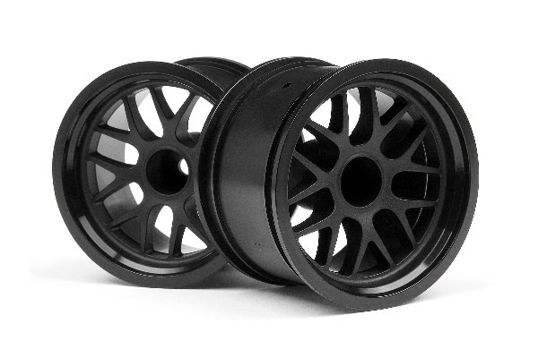 BBS eikehjul 48X34mm svart (14mm Offset/2stk)