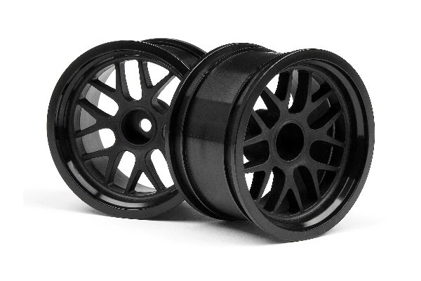 BBS eikehjul 48X31mm svart (9mm Offset/2stk)