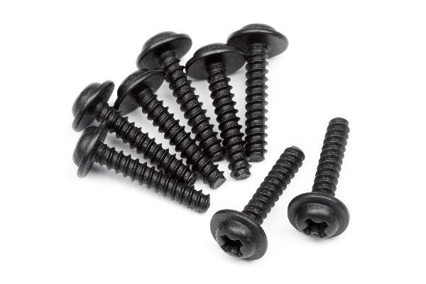 Tp. Flensskrue M3X15Mm (8 stk.)