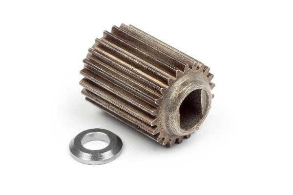 Toppakselgir sett (22T)