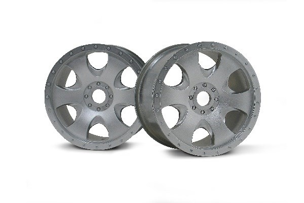Warlock hjul matt krom (83X56Mm/2Pcs)