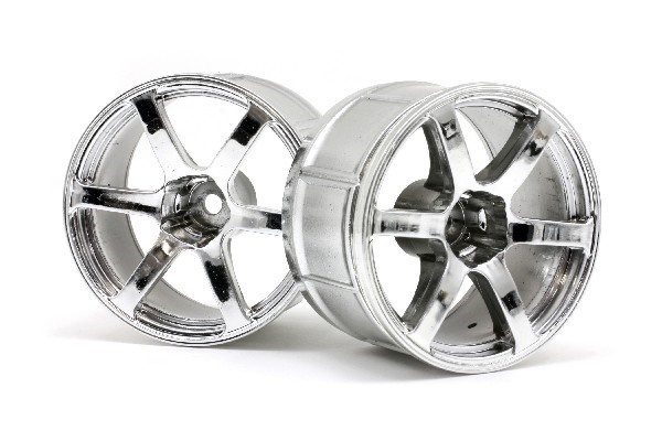 Lp35 hjul Yokohama Avs modell T6 krom (2 stk)