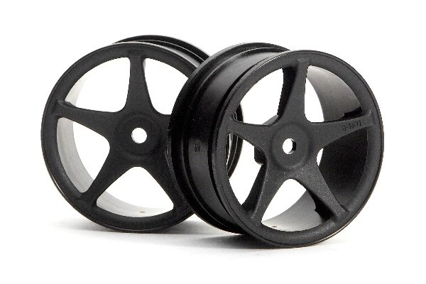 Super Star-hjul 26Mm svart (1Mm offset)