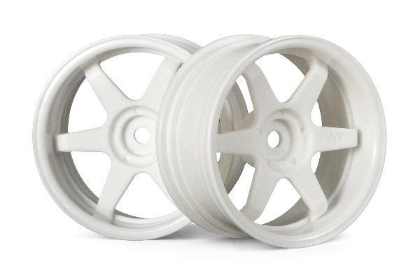 Te37 hjul 26Mm hvit (6Mm offset)