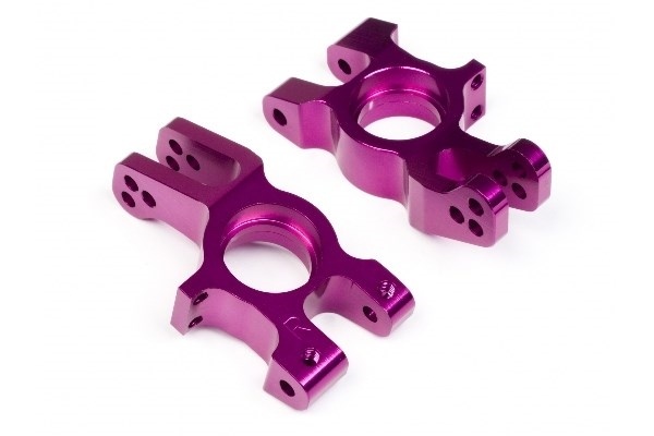 Baknav i aluminium (lilla)
