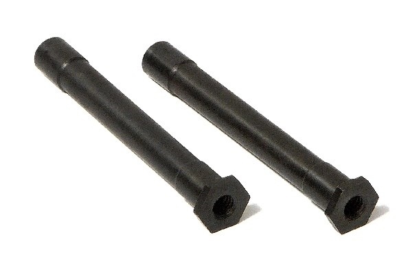 Veivpinne 6 X 49Mm (Svart/2stk)