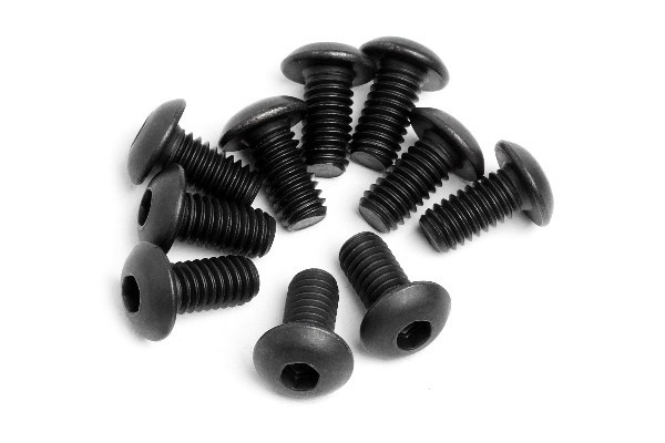 Knapphodeskrue M4X8Mm (10 stk.)