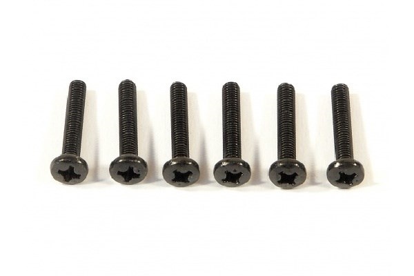 Binderhodeskrue M3X18Mm (6 stk.)