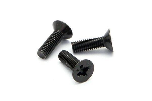 Flat hodeskrue M3 X 10Mm (6 stk.)