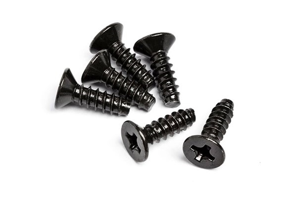 Tp flathodeskrue M3 X 10Mm (6 stk)