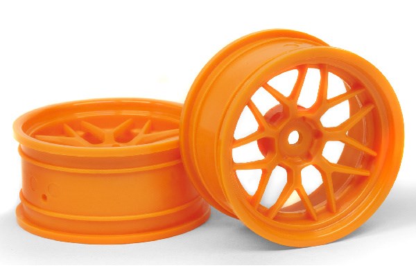 TECH 7 HJUL ORANSJE (6MM/2STK)