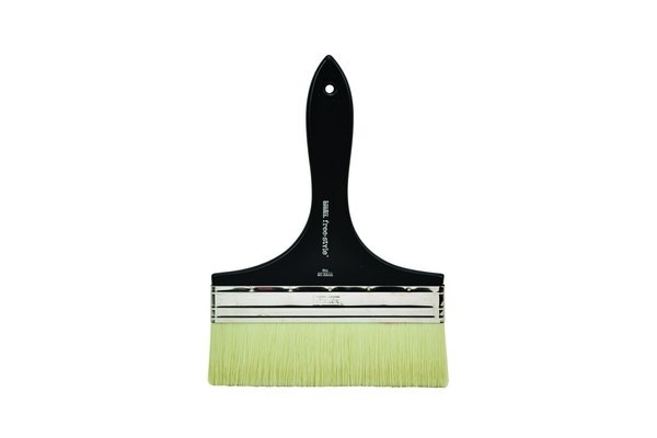 Free Style Syntetisk børste Flat 20,32 cm, kort skaft