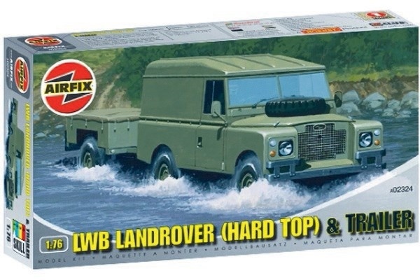 Airfix LWB Landrover(hardtopp) & Tilhenger 03/08